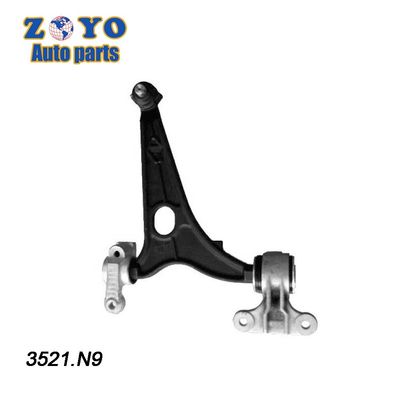 Schwarze E-Beschichtung mit rechts einstellbarer Frontuntersteuerung für Peugeot Expert 2006-2010