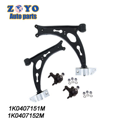 Volkswagen Golf Sitz ALTEA Vorderer Untersteuerarm Schwarz E-Beschichtung OE NO. 1K0407152M
