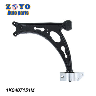 Volkswagen Golf Sitz ALTEA Vorderer Untersteuerarm Schwarz E-Beschichtung OE NO. 1K0407152M