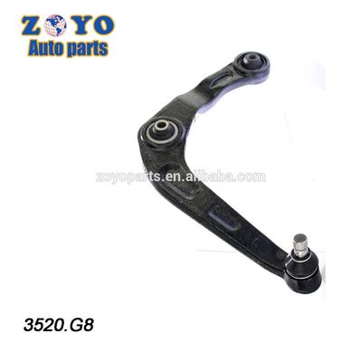 Linkser Wunschknochensteuerungsarm für Peugeot 206 3520.G8 524-409 und Naturgummi-Busch
