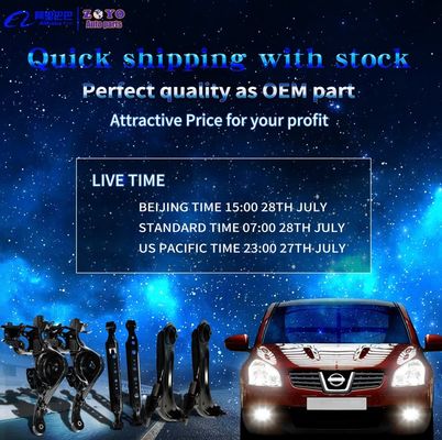 54501-JG000 54500-JG000 Steuerungsarme für Nissan QASHQAI J10 2006- Vorderaushängung