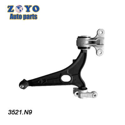 Schwarze E-Beschichtung mit rechts einstellbarer Frontuntersteuerung für Peugeot Expert 2006-2010
